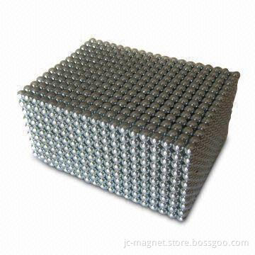 Sphere Magnets, Available in Various Plating, Customized Sizes are Welcome